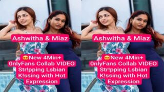 Ashwitha Miaz Lesbian – Collab Stripping Exposed
