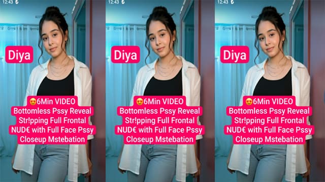 Model Diya Frontal Nude Pssy Closeup Mstrbation Porn Video 2026