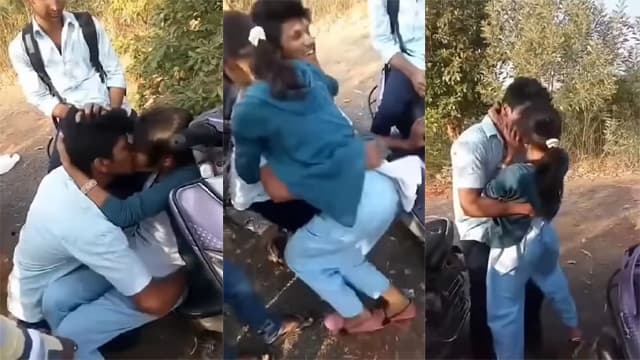 Desi Road Valentine – College Girl Hard Fuck MMS
