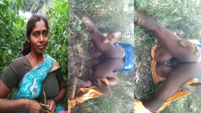 Pollachi Gramathu Aunty Manjula Sex Fucking boobs