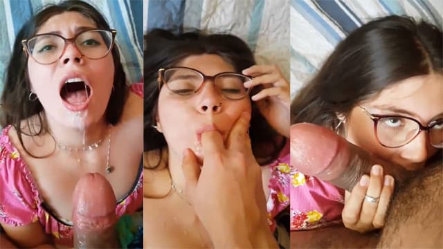 Young Chasmis Girl Blowjob And Big Cock Cumshot Video