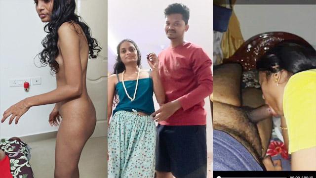 Desi Slim Wife Deep Sucking Cuckold Husband Anniversary Leak